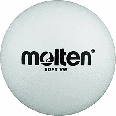 Afbeelding van Molten Softball Volleyball Soft VW, wit, diameter 210 mm,