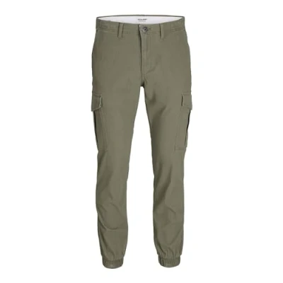Afbeelding van Jack &amp; Jones JPSTMARCO JJJOE Cuffed Cargo, Dusty Olive, 27W x 30L