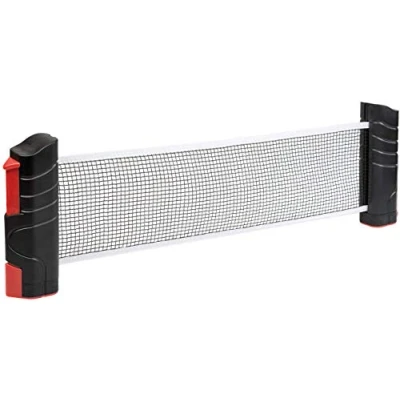 Afbeelding van Idena 40461 Uittrekbaar tafeltennistafel, voor eenvoudige montage op tafelbladen, ideaal onderweg, vakantie of in de tuin