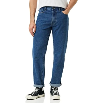 Afbeelding van Enzo Jeans voor heren, Stonewash Blauw, 32W / 34L