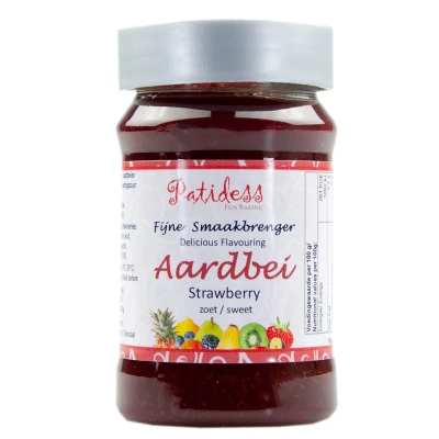 Afbeelding van Patidess Smaakpasta Aardbei Zoet 120g
