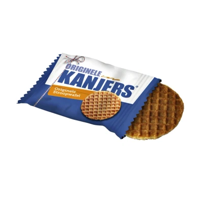 Afbeelding van Kanjers Mini Stroopwafels 8gr (doos 150 stuks)