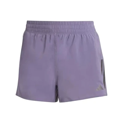 Afbeelding van adidas Performance OWN THE RUN Korte broeken, Dames, Maat: Mx4&quot;, Preloved violet