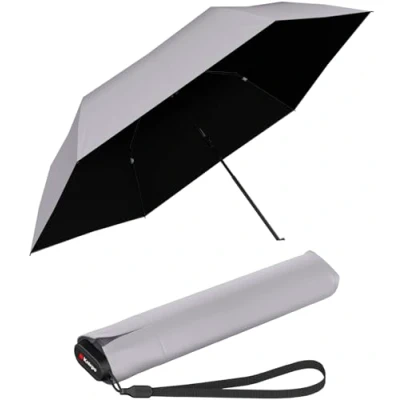 Afbeelding van Knirps Zakparaplu US.050 Ultra Light Slim Manual met UV en hittebescherming mauve