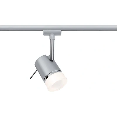 Afbeelding van URail spot Pipe max. 1x10W GU10 cr mat/ Chroom 230V Metaal/Kunststof