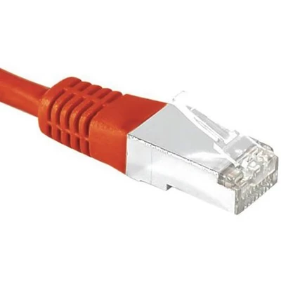 Afbeelding van Netwerkkabel RJ45 DEXLAN CAT 6 S/FTP rood 2 m