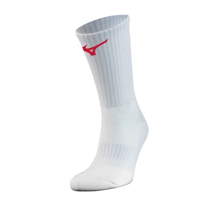 Afbeelding van Mizuno Handball Socks pair Wit/red Dames/Heren Maat M
