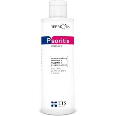 Afbeelding van PsoriTIS, 10% Urea Shampoo Perfect Voor de Hoofdhuid met Seborroïsch en Psoriasis. Seborroïsche Dermatitis, Roos, Pityriasis, Ichthyosis Jeukende, Schilferige, Ontstoken Huid Hydraterende, 120ml