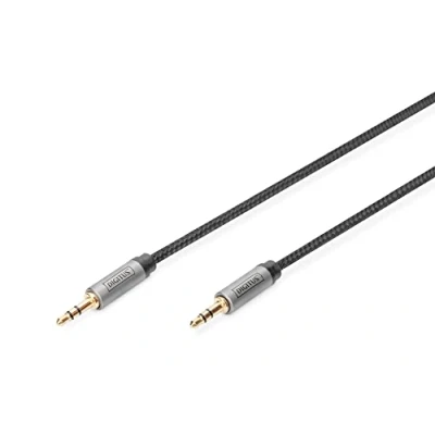 Afbeelding van Digitus DB 510110 010 S, 3.5mm, Mannelijk, 1 m, Zwart
