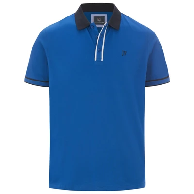 Afbeelding van Jan Vanderstorm Isfried Poloshirt, Heren, Maat: Large, Royal blau
