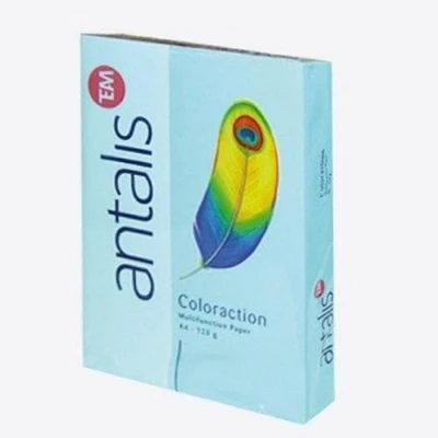 Afbeelding van Kopieerpapier Iceberg Hemelsblauw A4 120 Gram 250 Vel per 5