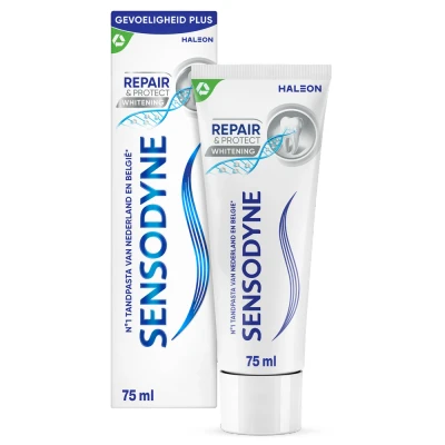Afbeelding van 3x Sensodyne Tandpasta Repair &amp; Protect Whitening 75 ml