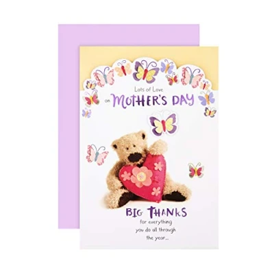 Afbeelding van Hallmark Moederdag kaart Schattig Wellibobs Design