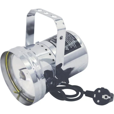 Afbeelding van Eurolite T 36 Pinspot met stekker, zilver voor PAR 6 V/30 W lamp