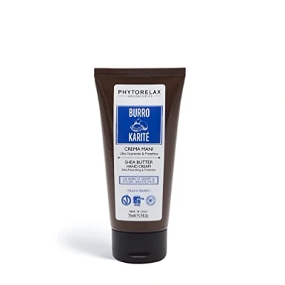 Afbeelding van Phytorelax Vegan &amp; Organicshea Butter Extra Nourishing Protective HAND Cream Handcrème, Maat: 75 ml,