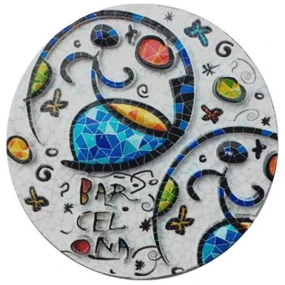Afbeelding van Mozaïek Stijl Barcelona Spanje 3D Koelkast Magneet Toeristische Souvenir Geschenk, Huiselijke &amp; keuken Decoratie Magnetische Sticker