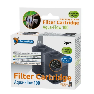 Afbeelding van Superfish Aquaflow 100 Crystal Clear Cartridge 2 stuks