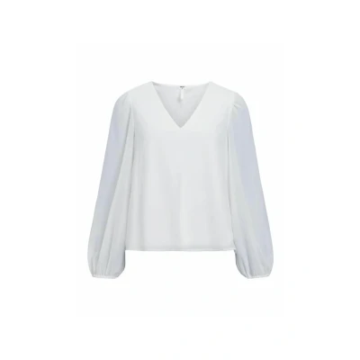 Afbeelding van Object Blouse, Dames, Maat: 34, Cloud dancer