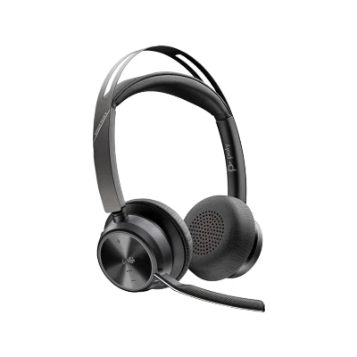 Afbeelding van POLY Voyager Focus 2 Microsoft Teams Certified USB C Headset +USB C/A Adapter +Charging Stand