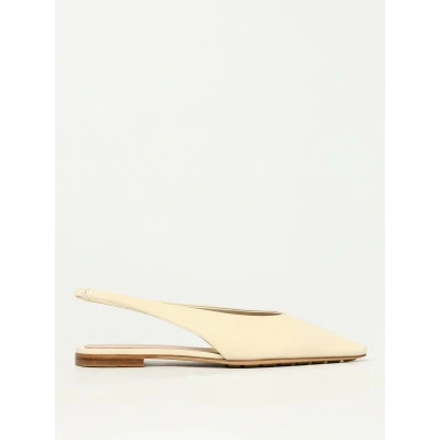 Afbeelding van Chic Pointed Toe Flat Slingback Shoes Wo Cream Ballet Flats