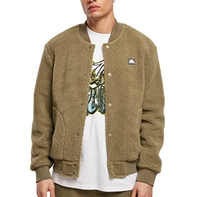 Afbeelding van Southpole Basic Sherpa Bomberjacks, Heren, Maat: Medium, Khaki