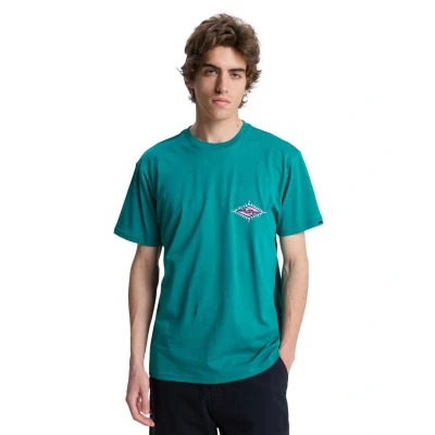 Afbeelding van Quiksilver Blast Tshirt print, Maat: Large, Teal
