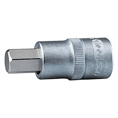 Afbeelding van KS Tools, Dopsleutel + dopmoer, 1&quot; bitmof kort (24 mm)