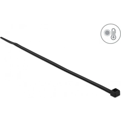 Afbeelding van Tie wraps 300 x 4,8mm / zwart hittebestendig en UV resistent (100 stuks)
