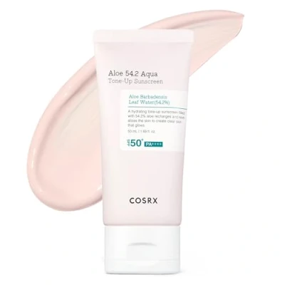 Afbeelding van COSRX Aloe 54.2 Aqua Tone up Sunscreen SPF50+ PA++++