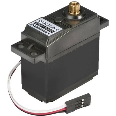 Afbeelding van Absima Standaard servo S90MH Analoge Materiaal (aandrijving): Metaal Stekkersysteem: JR