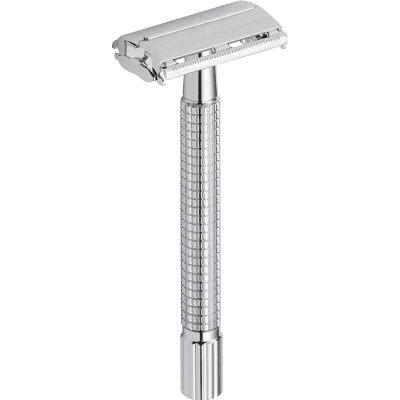 Afbeelding van Safety Razor Long Butterfly chroom