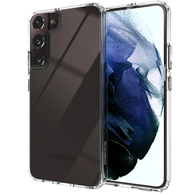 Afbeelding van Samsung Galaxy S22 Plus Hoesje Kunststof Accezz Hardcase/Backcover Transparant Telefoonhoesje Shockproof/Valbescherming
