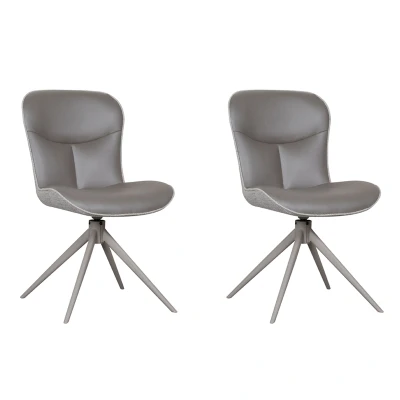 Afbeelding van Label51 Thorben eetkamerstoel microfiber forest Stof