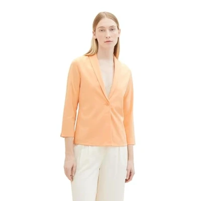 Afbeelding van TOM Tailor Basic Blazer, Dames, Maat: Large, Light coral