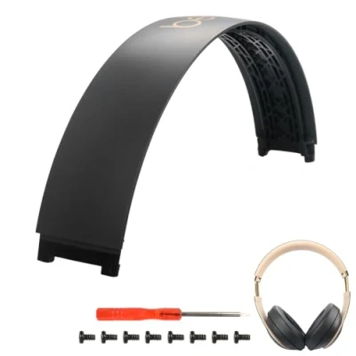 Afbeelding van Studio 2 Hoofdband Vervangende Onderdelen Accessoires 3 Reparatieset Compatibel met 3.0 / Draadloos (B0500 B0501) Top (Studio3 Grijs Goud)