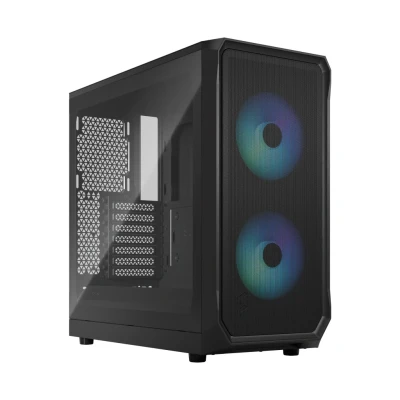Afbeelding van Fractal Design Focus 2 RGB Black TG Clear Tint