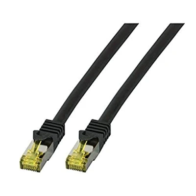 Afbeelding van EFB RJ45 Patchkabel S/FTP,Cat.6A,LSZH,Cat.7 Rohk.,2m,schwarz