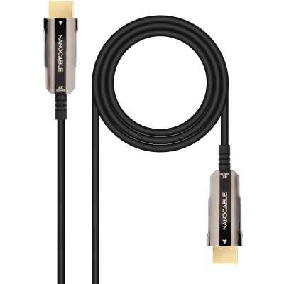 Afbeelding van HDMI Kabel NANOCABLE 10.15.2010 10 m 4K Ultra HD Zwart