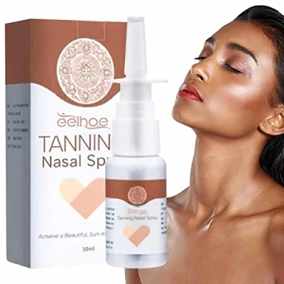 Afbeelding van Tanning Accelerator, Sunless Spray, 30ml Quick And Easy Self Tanner With Nasal Delivery, Mist For Face Body Cosmetic Natural Glow