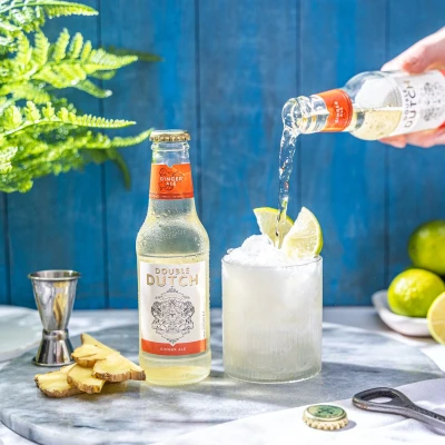 Afbeelding van Double Dutch Ginger Ale Flesje (24x 20cl)