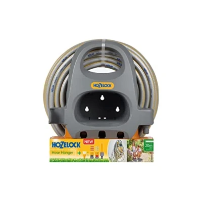 Afbeelding van Wandslanghouder met 20 meter slang Hozelock