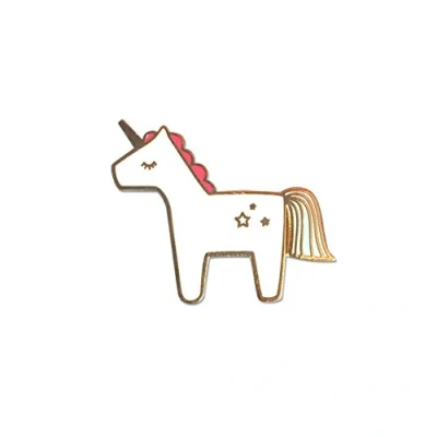 Afbeelding van Eenhoorn Speldje Unicorn Broche Kleine Geschenken Sieraden Leuk Verjaardagscadeautje Idee voor Meisjes Schattig