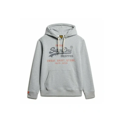 Afbeelding van Superdry Hoodie, Heren, Maat: Medium, Grau