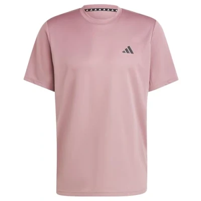 Afbeelding van adidas Heren Train Essentials Training Tee, preloved crimson/black, S Tall