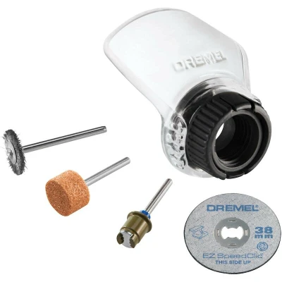 Afbeelding van Dremel 550 comfort Guard opzetstuk. Rotary Tool Attachment voor meer bij het snijden, slijpen en reinigen.