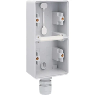 Afbeelding van Niko Hydro Opbouwbak 2V Ver. 1xM20 Grijs 700 84251