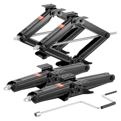 Afbeelding van VEVOR RV Schaarkrik 4 stuks. Autokrik 2948 kg 103 595 mm