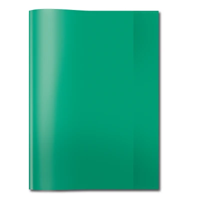 Afbeelding van 25x Herma Schriftfolie PP A4 transparant/donkergroen