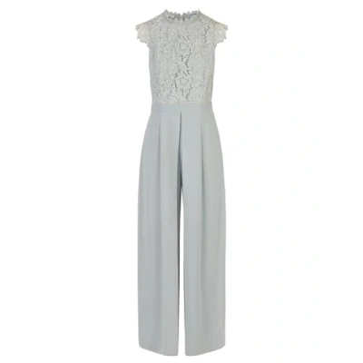 Afbeelding van Apart overall met kanten bovendeel, blauw (rook), 40