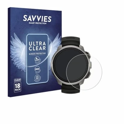 Afbeelding van Savvies (18 Stuks) Schermbeschermer voor Suunto Ocean Screen Protector Ultra Transparant